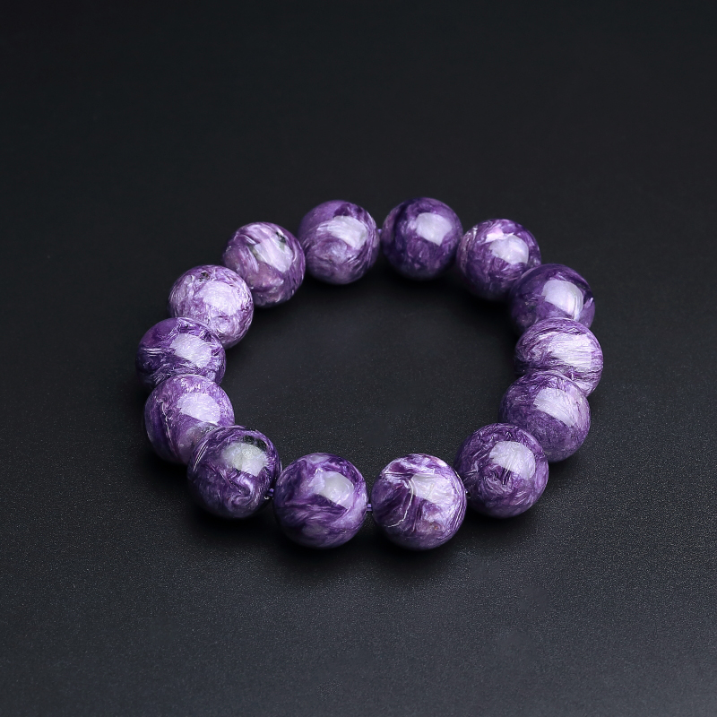 紫龙晶手串-红掌柜