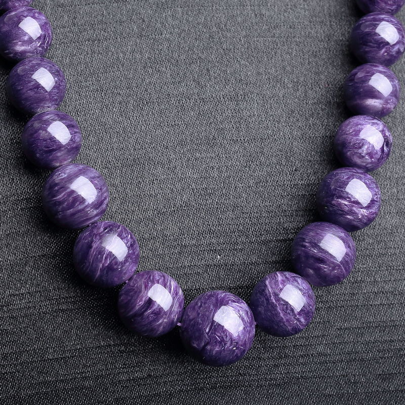 天然紫龙晶塔链-红掌柜