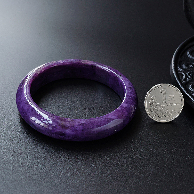 俄罗斯紫龙晶手镯-红掌柜