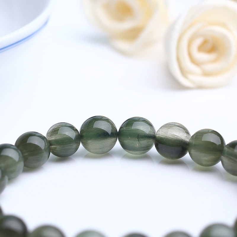 巴西绿发晶手串 - 红掌柜