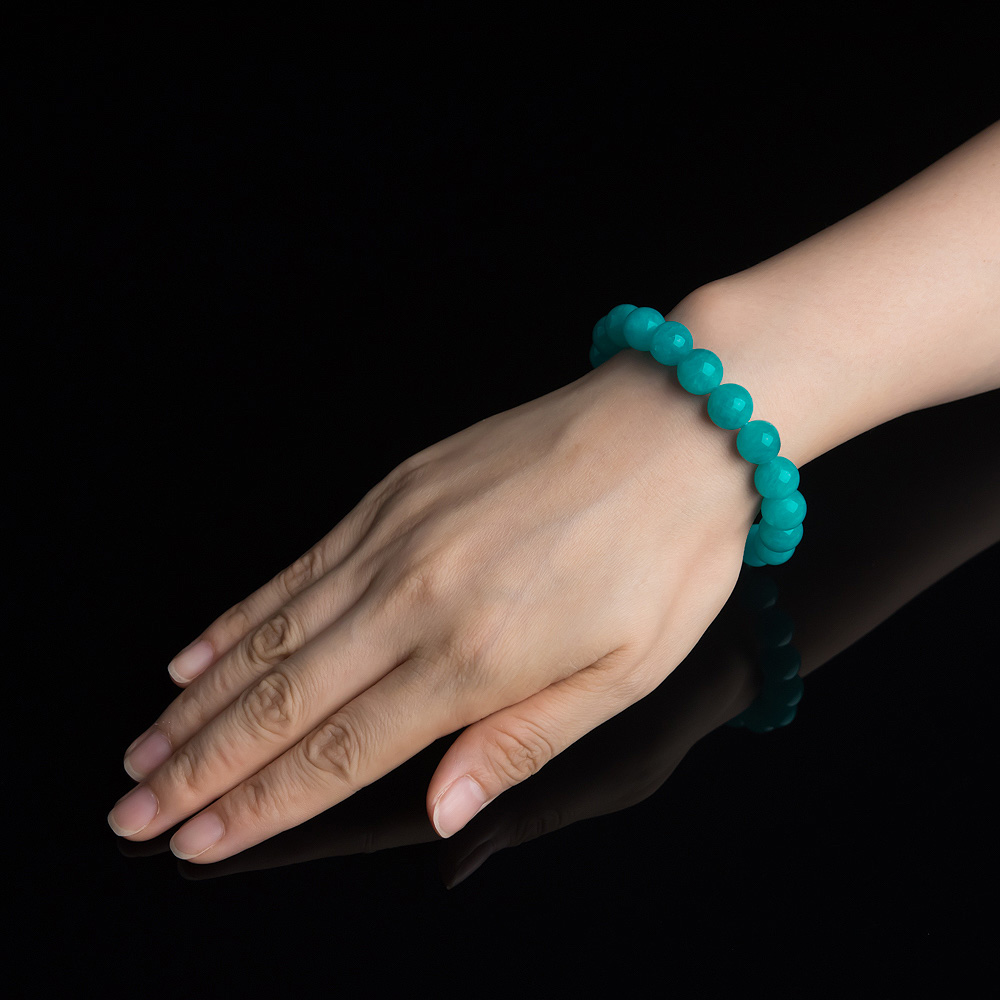 天然天河石手串-红掌柜