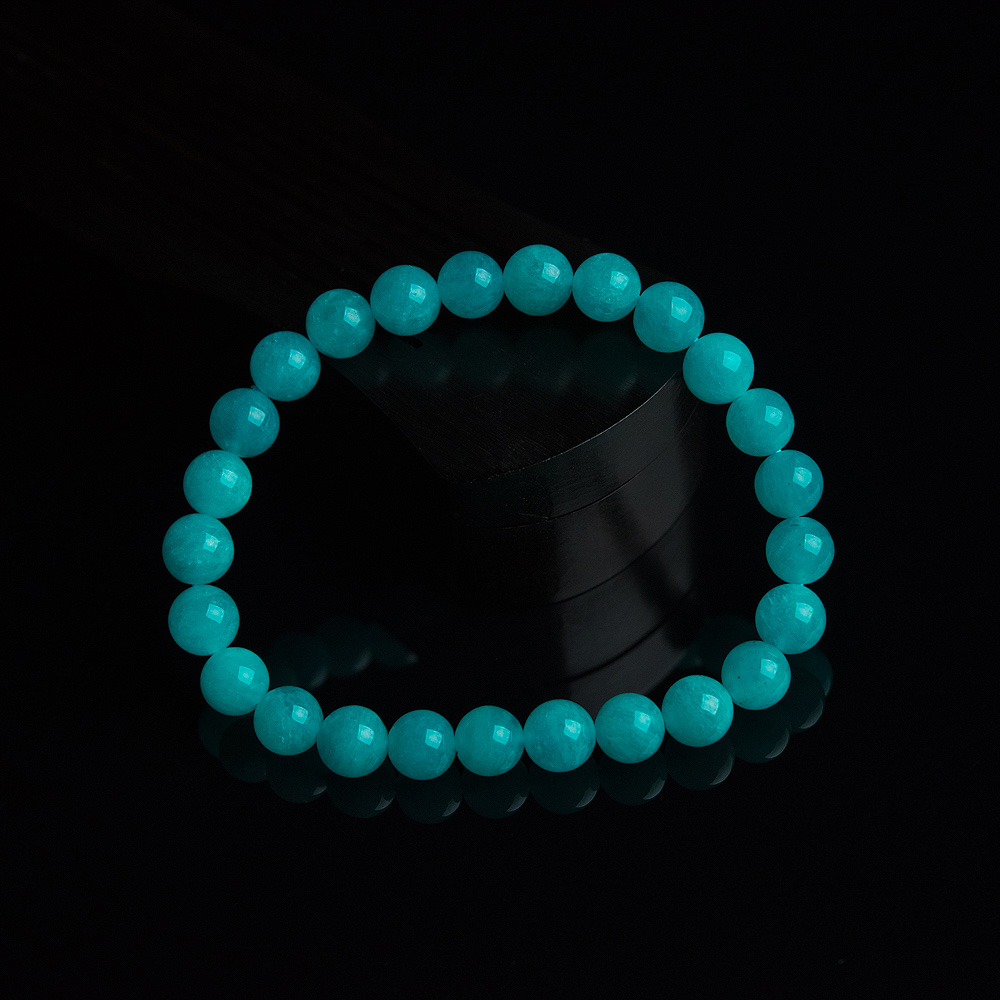 7.5mm天河石单圈手串-红掌柜