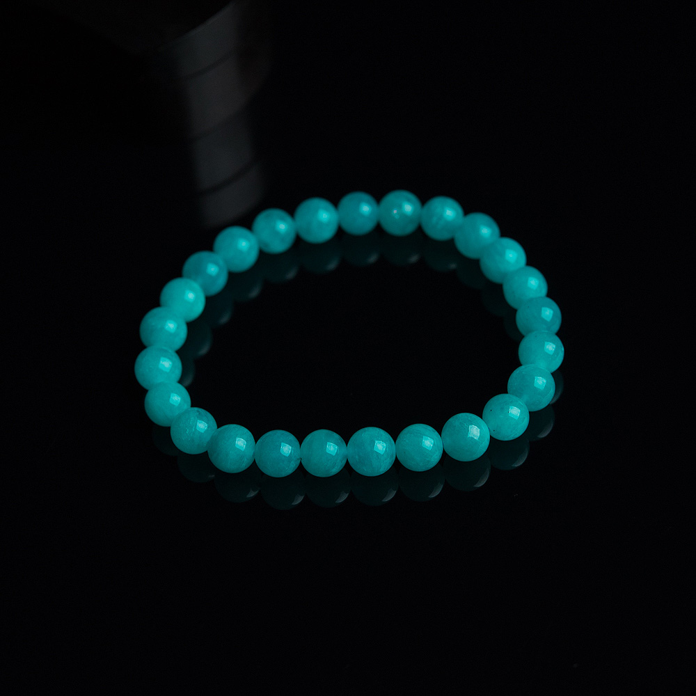 天河石单圈手串-红掌柜