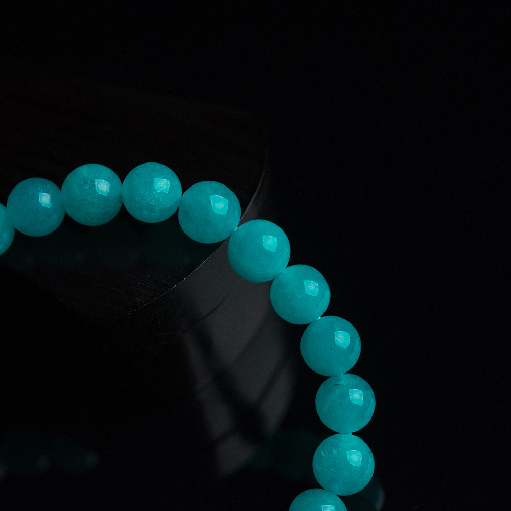 新疆天河石单圈手串-红掌柜