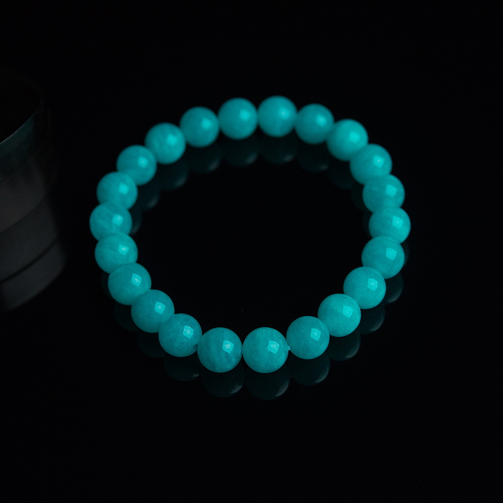 8.5mm天河石单圈手串-红掌柜