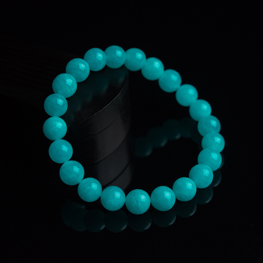 天河石单圈手串-红掌柜