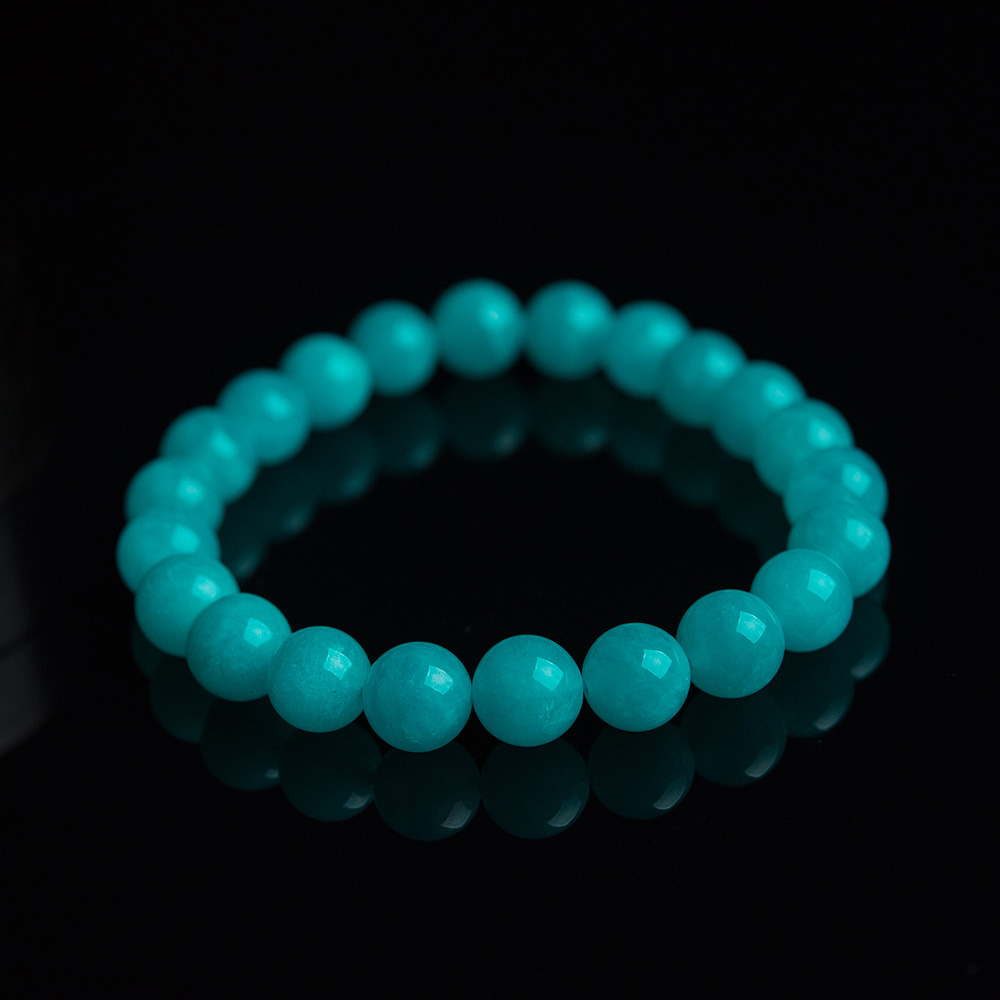 天然天河石手串-红掌柜