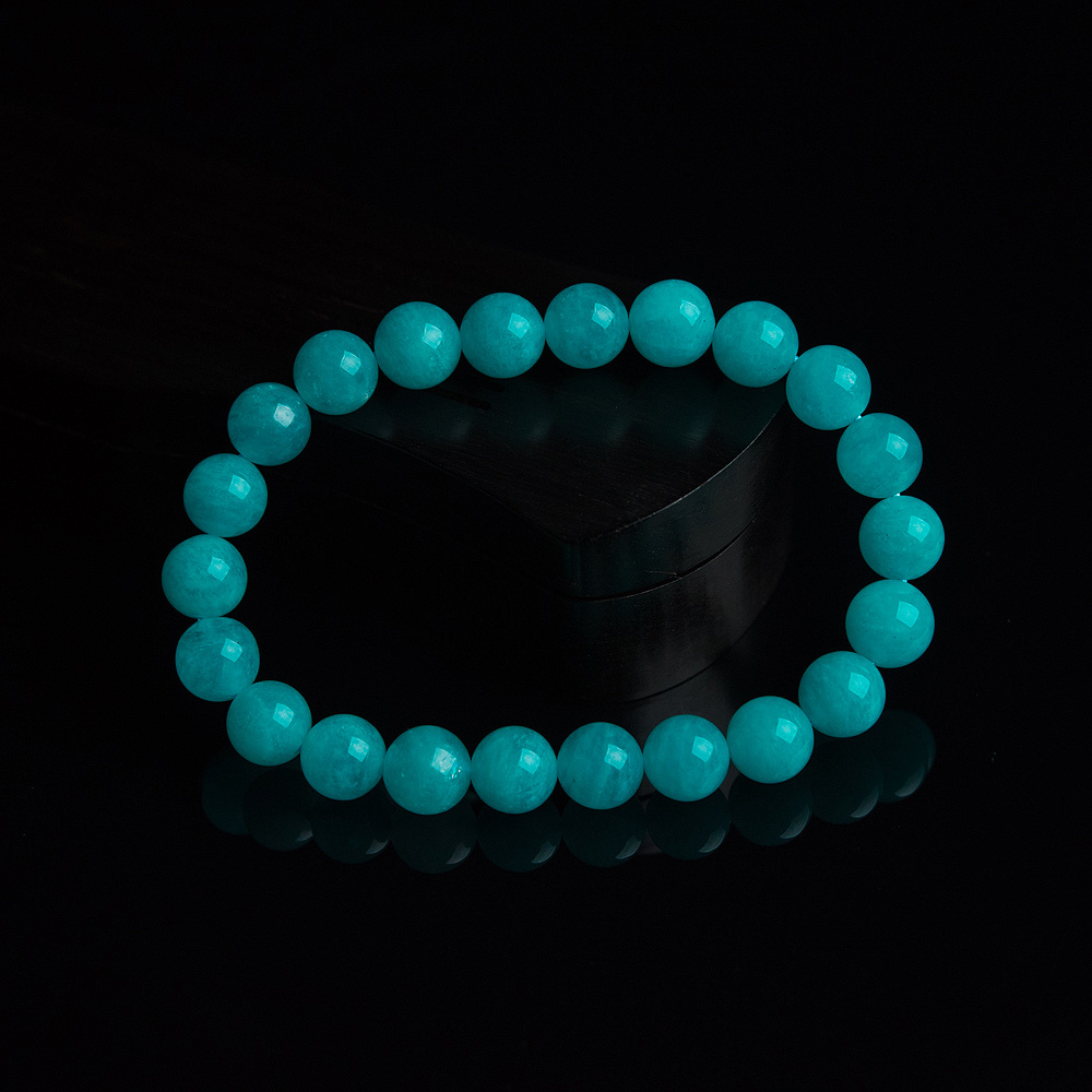 8mm天河石单圈手串-红掌柜