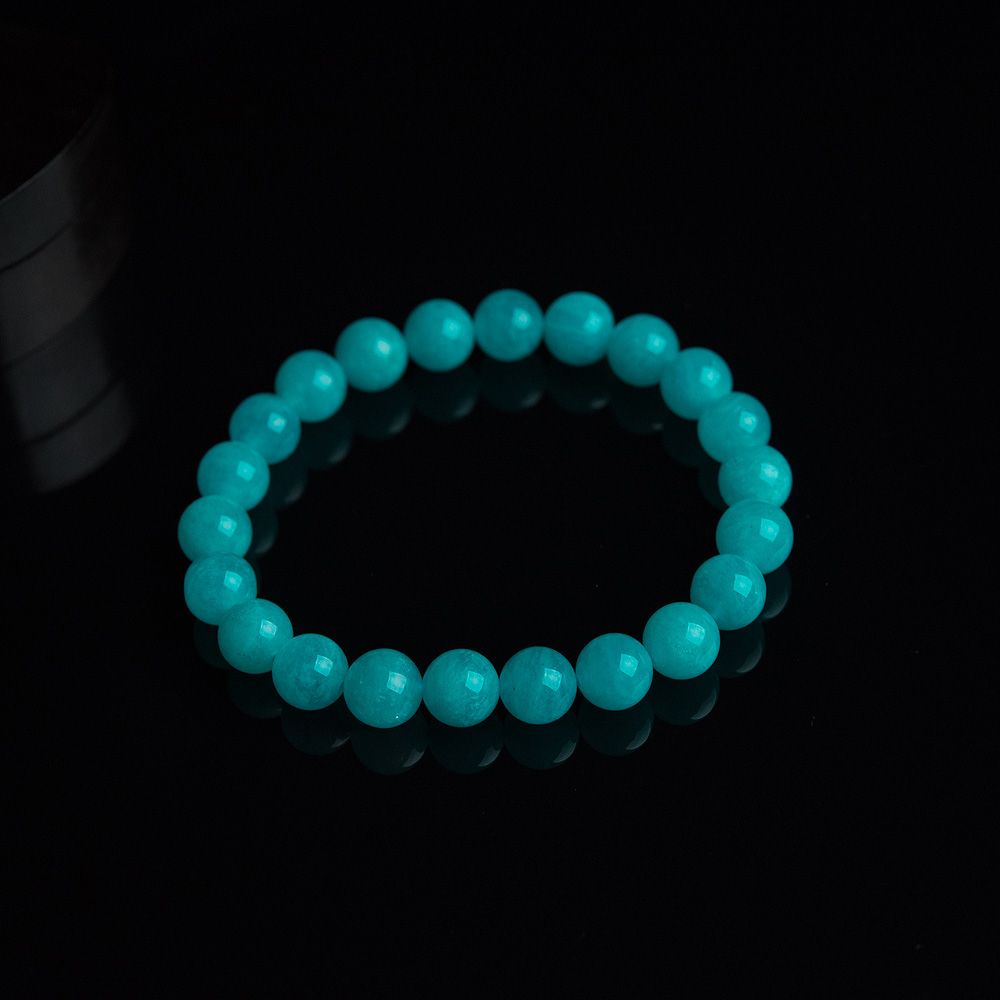 天河石单圈手串-红掌柜