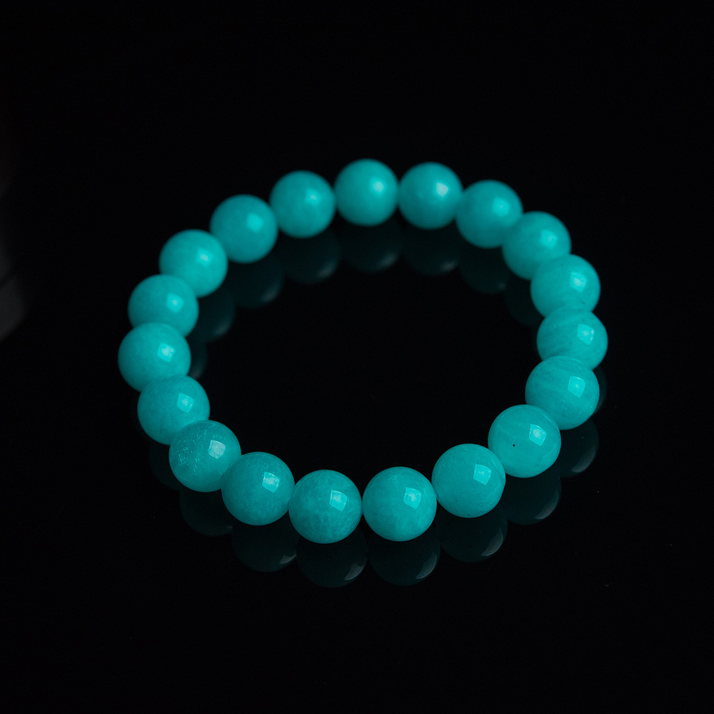 天然天河石手串-红掌柜