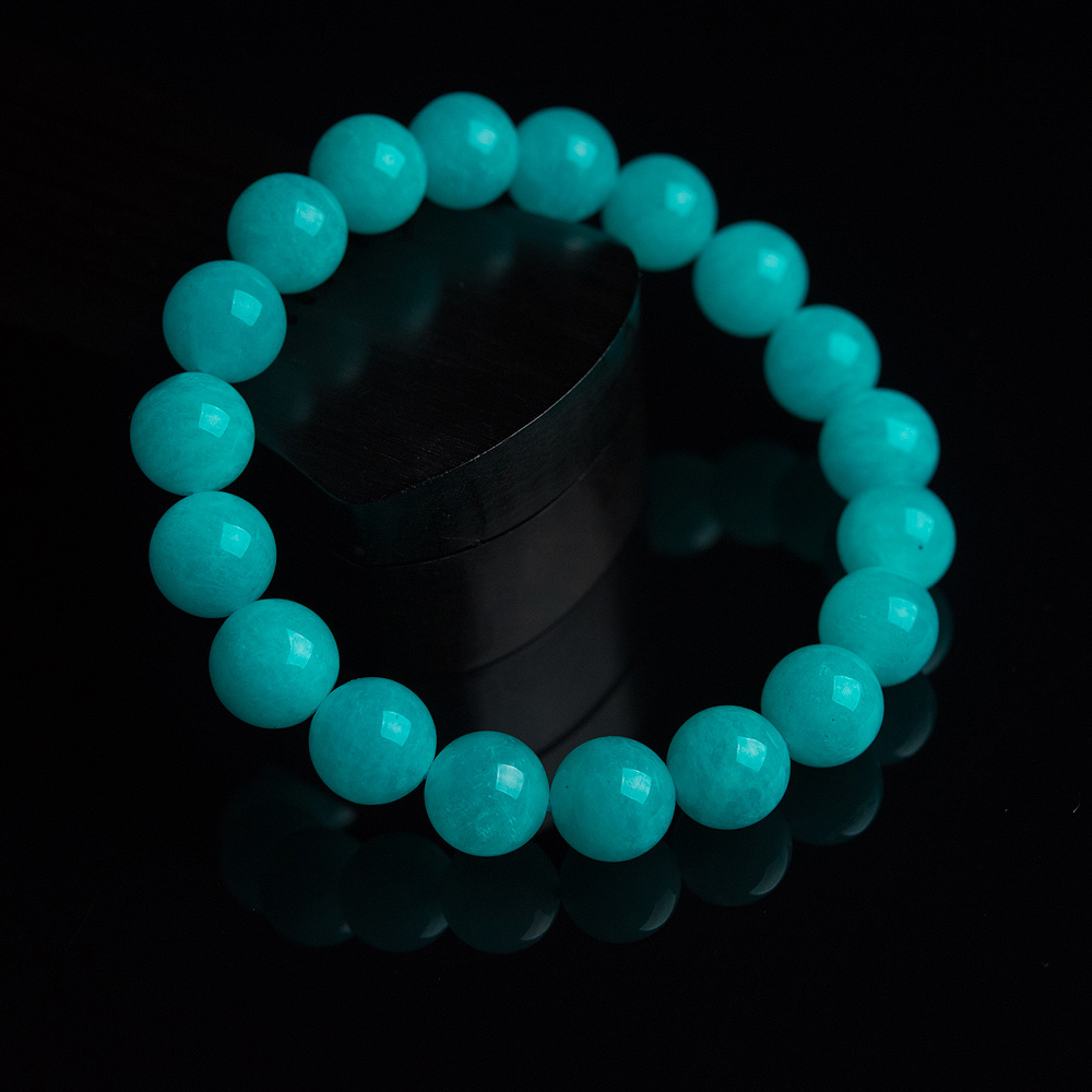 10mm天河石手串-红掌柜