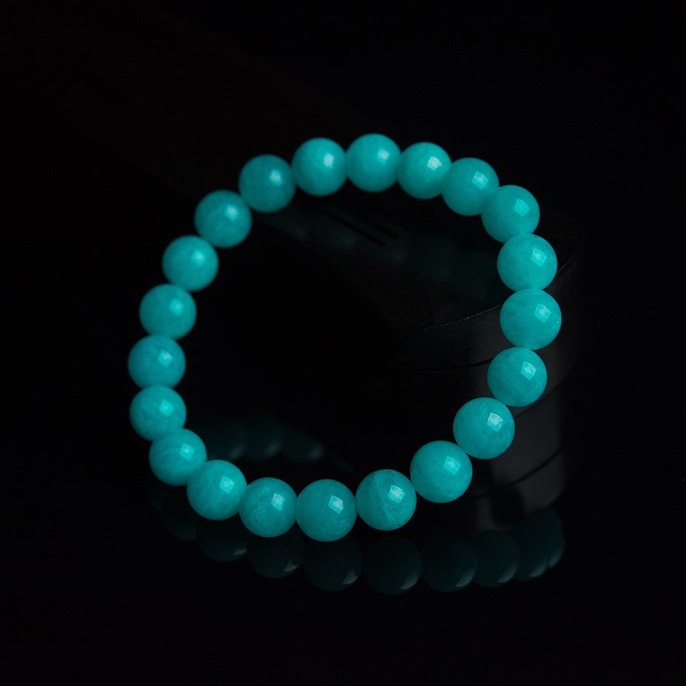 新疆天河石单圈手串-红掌柜