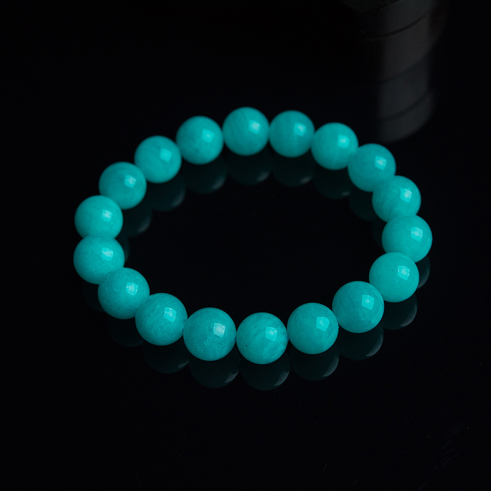 天河石单圈手串-红掌柜