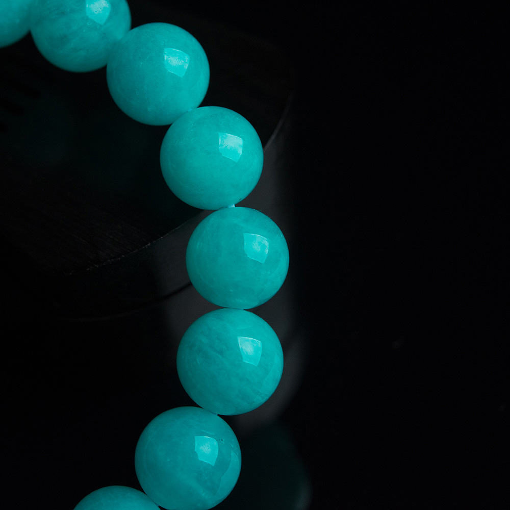 新疆天河石单圈手串-红掌柜