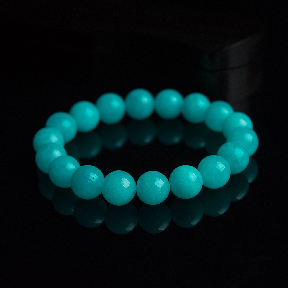 天然天河石手串-红掌柜