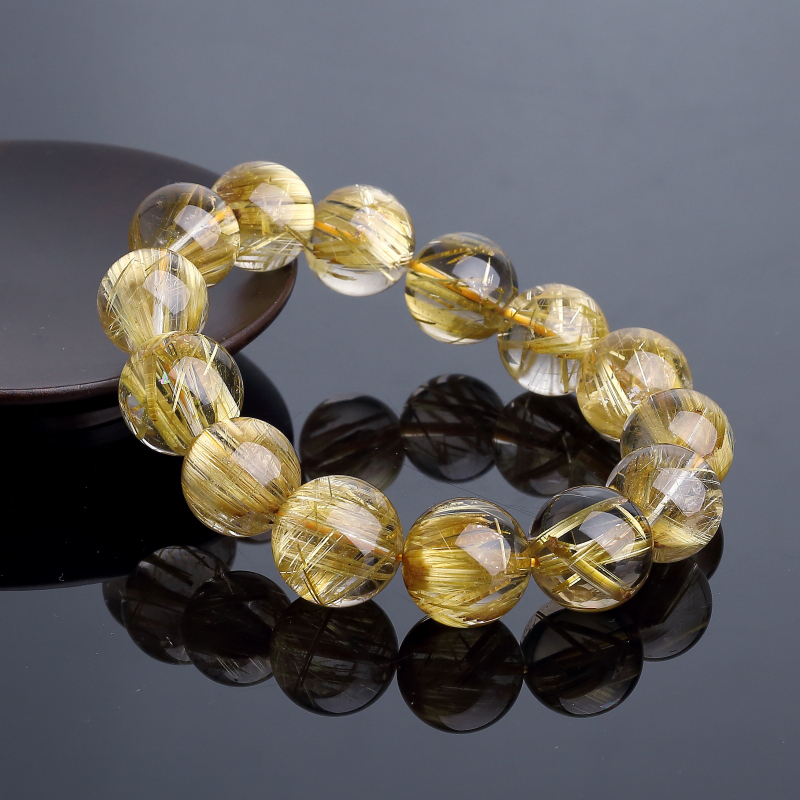 15.5mm钛金发晶-红掌柜