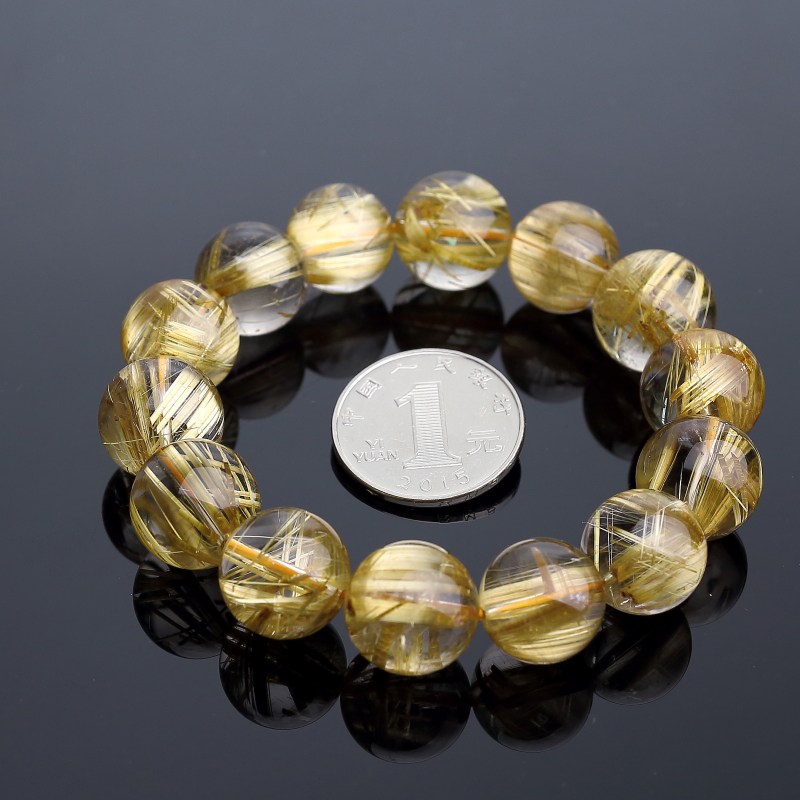 巴西发晶手串-红掌柜