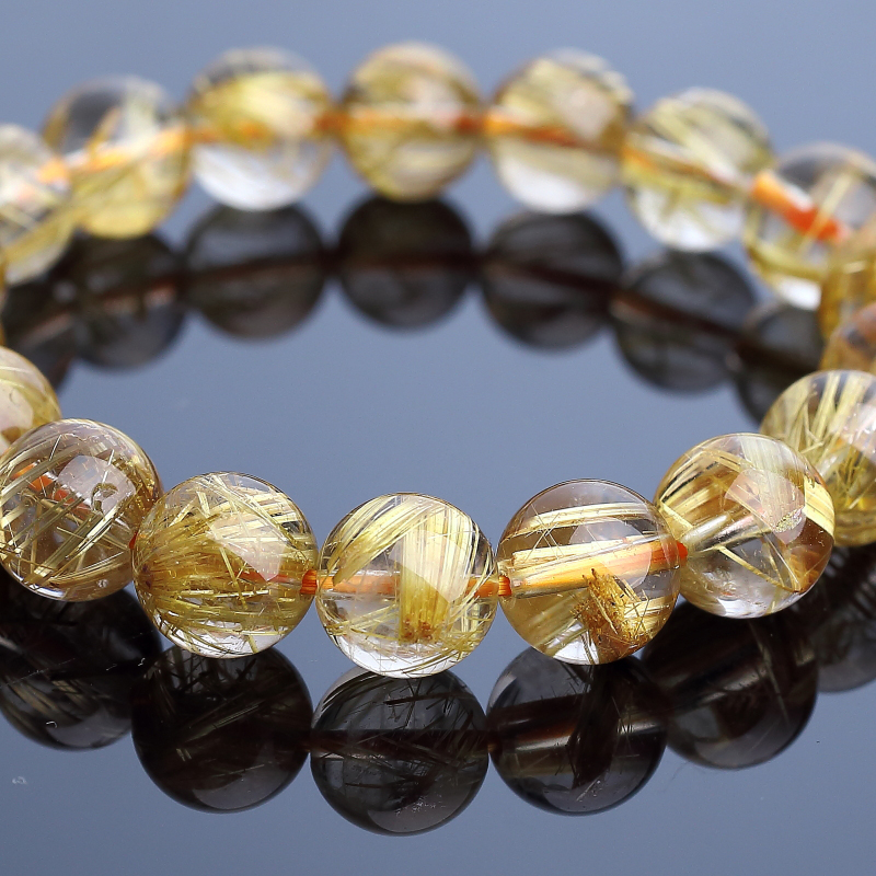 发晶手串-红掌柜