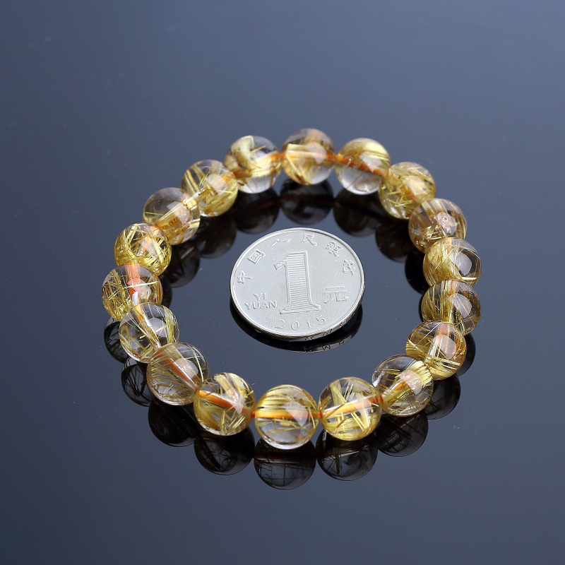 巴西发晶手串-红掌柜