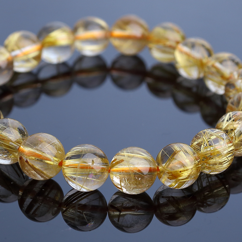 发晶手串-红掌柜