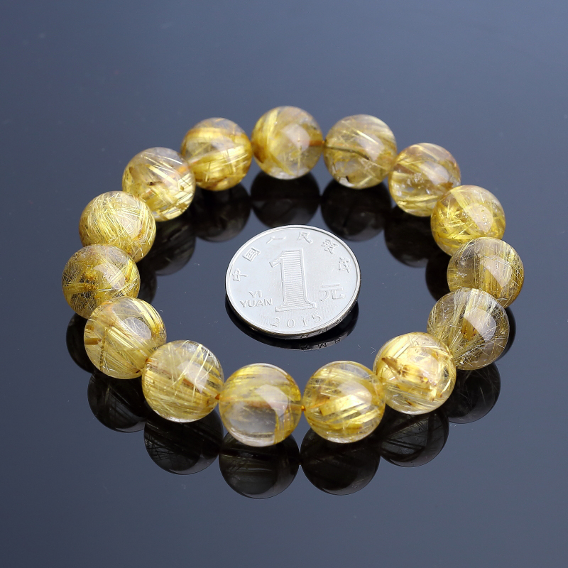 巴西发晶手串-红掌柜