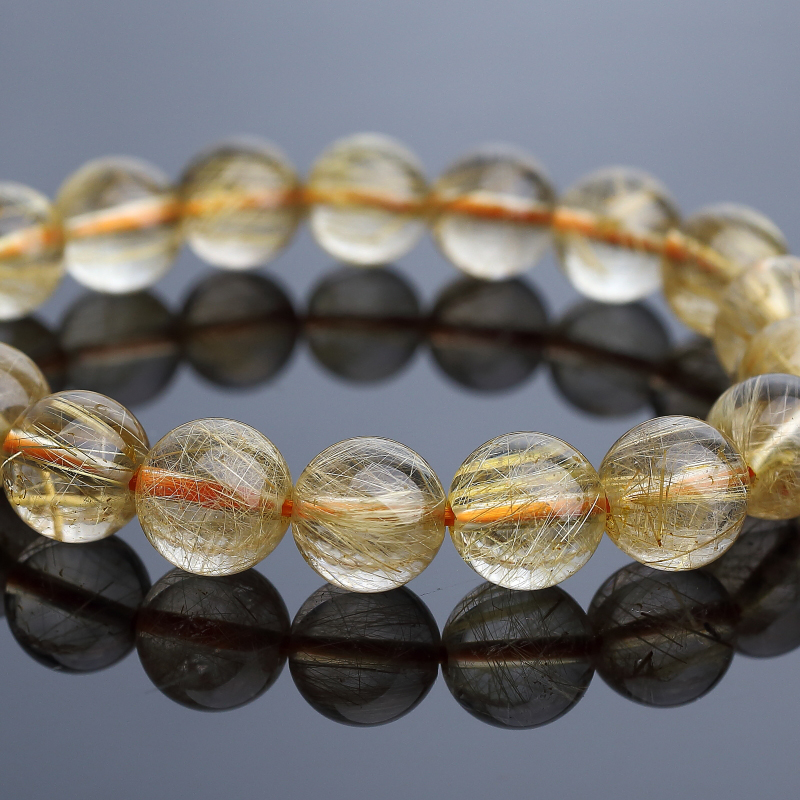 发晶手串-红掌柜