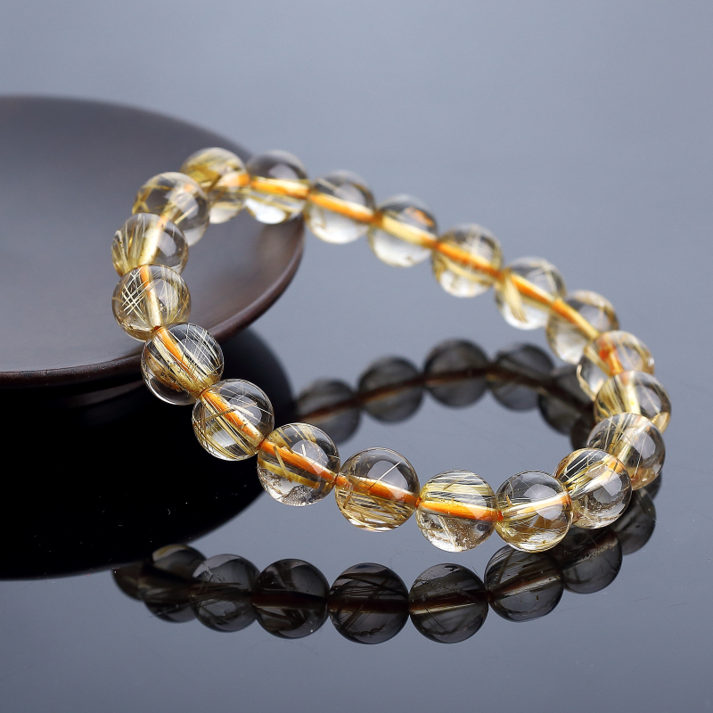 9.5mm钛金发晶-红掌柜