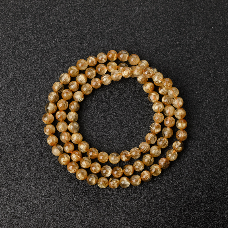 发晶手串-红掌柜