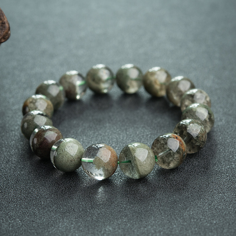 巴西绿幽灵单圈手串-红掌柜