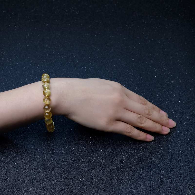 猫眼钛晶手串-红掌柜