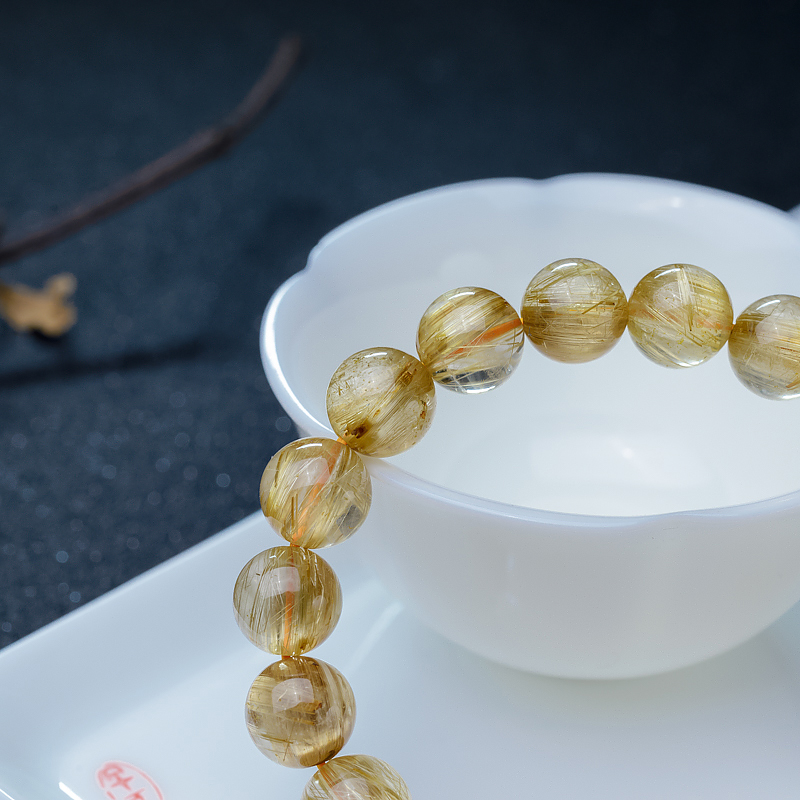 猫眼钛晶手串-红掌柜