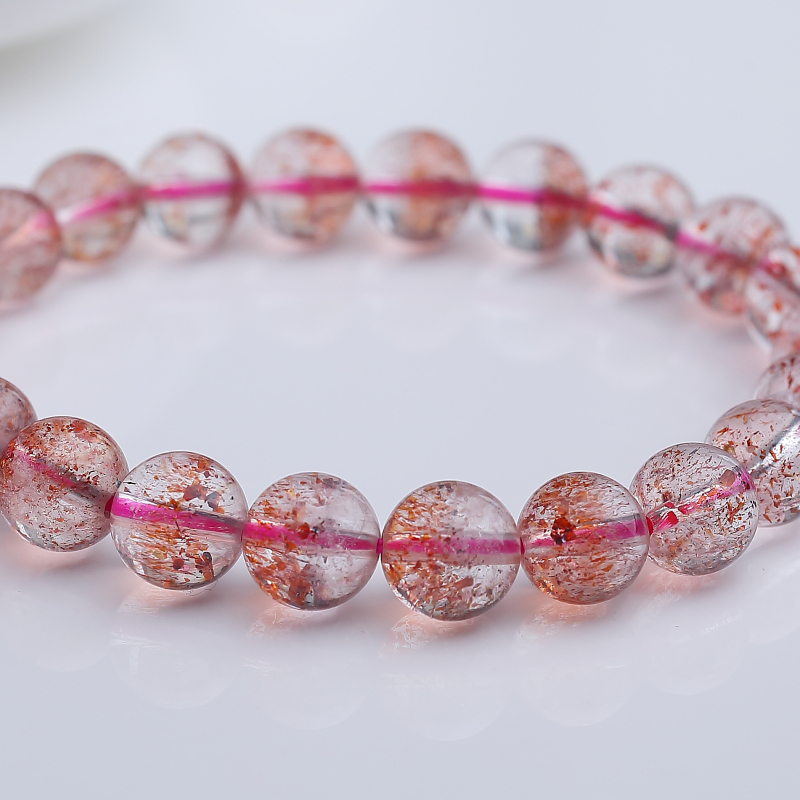 金草莓晶手串-红掌柜