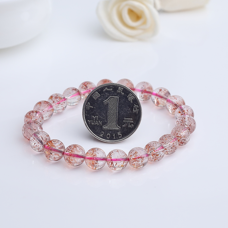 草莓晶手串-红掌柜