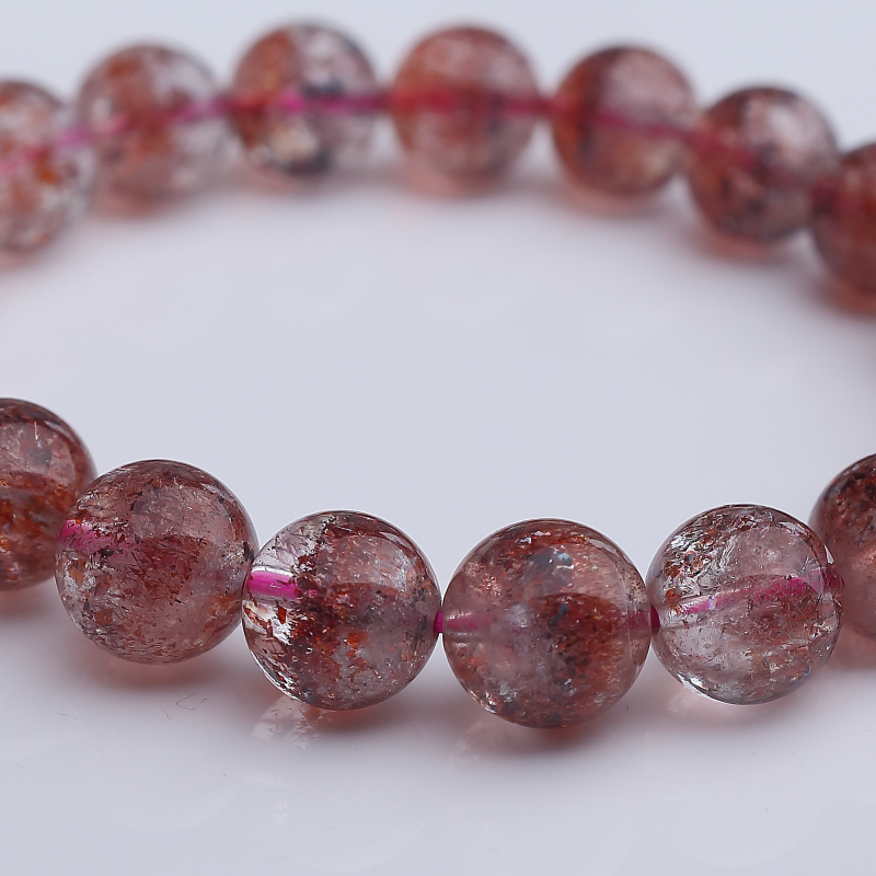 金草莓晶手串-红掌柜