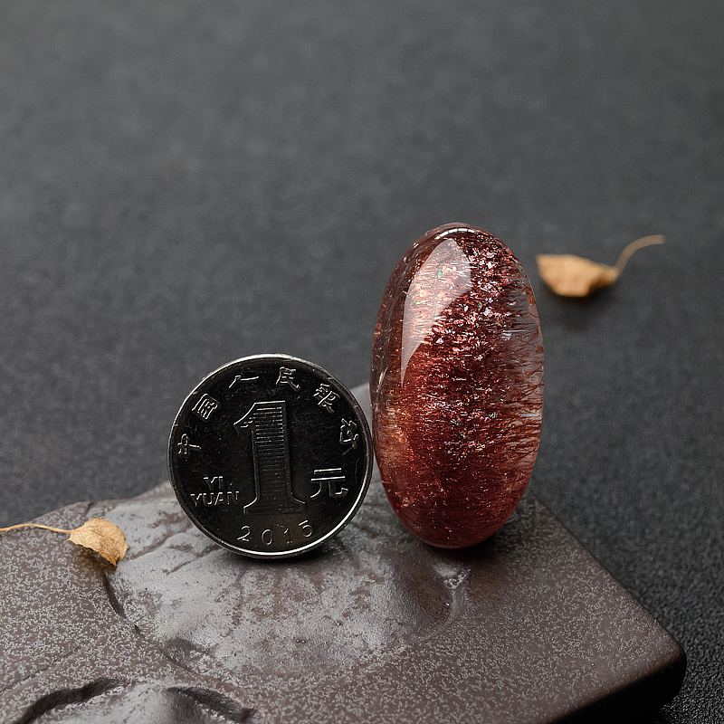 草莓晶吊坠-红掌柜