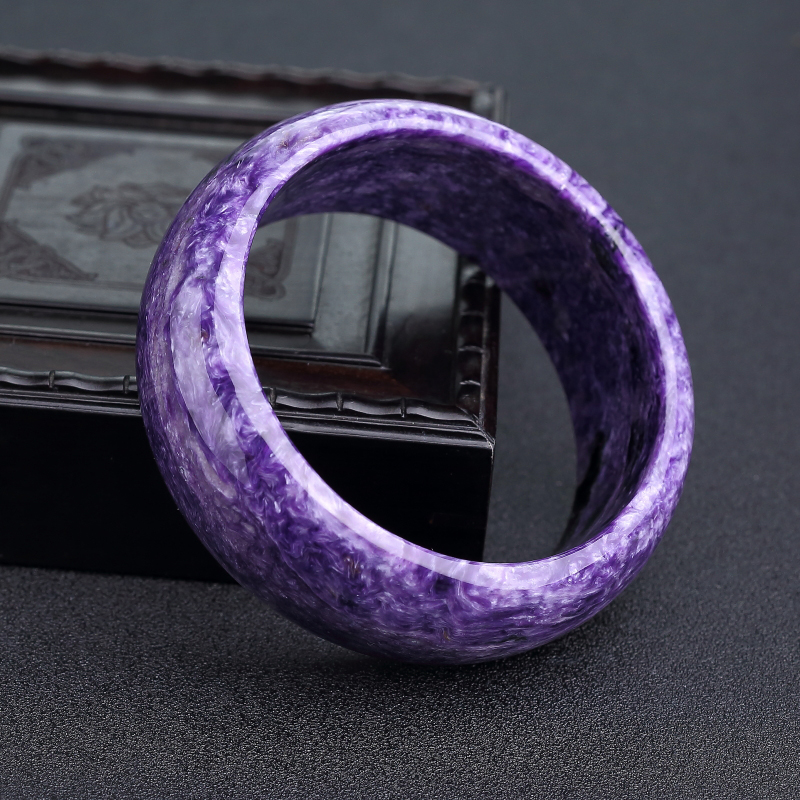 俄罗斯紫龙晶平安镯-红掌柜