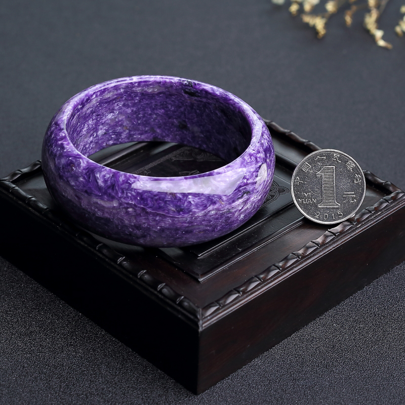 查罗石平安镯-红掌柜