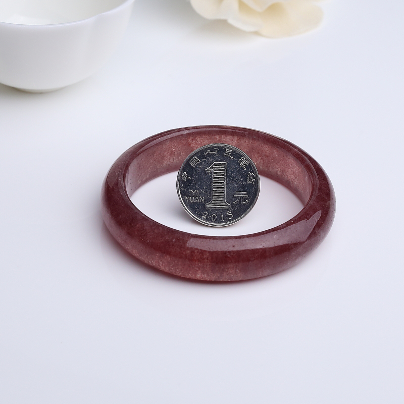 马达加斯加水晶平安镯-红掌柜