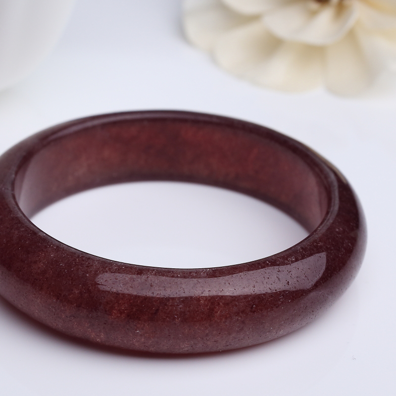 水晶平安镯-红掌柜