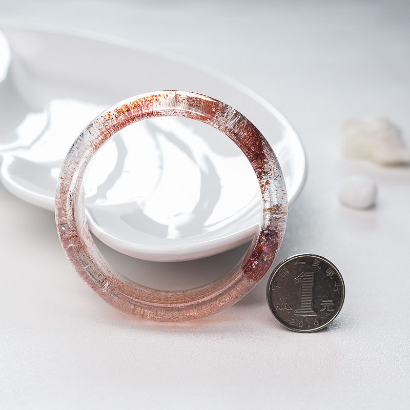 草莓晶平安镯-红掌柜