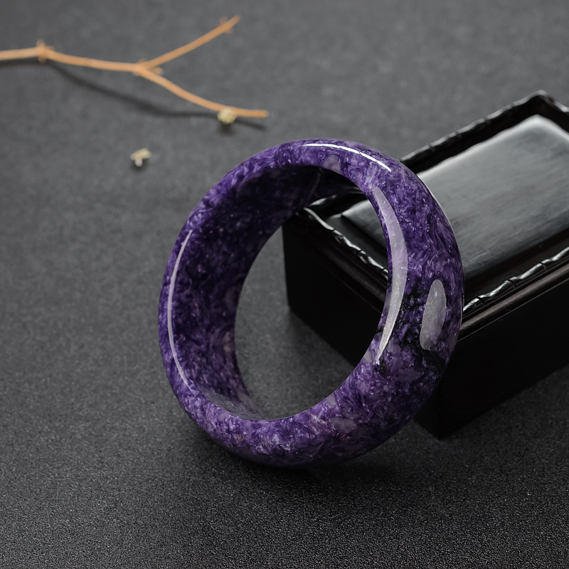 59.5mm紫龙晶平安镯-红掌柜