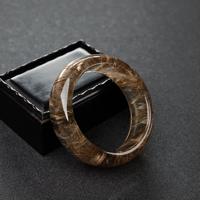 金发晶平安镯-红掌柜