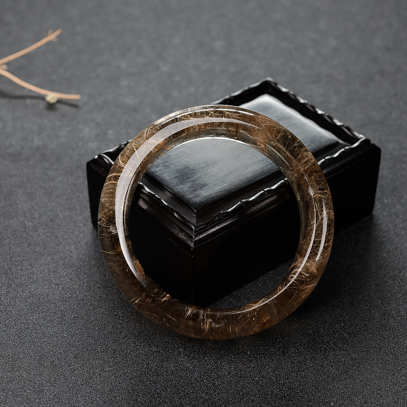 巴西金发晶平安镯-红掌柜