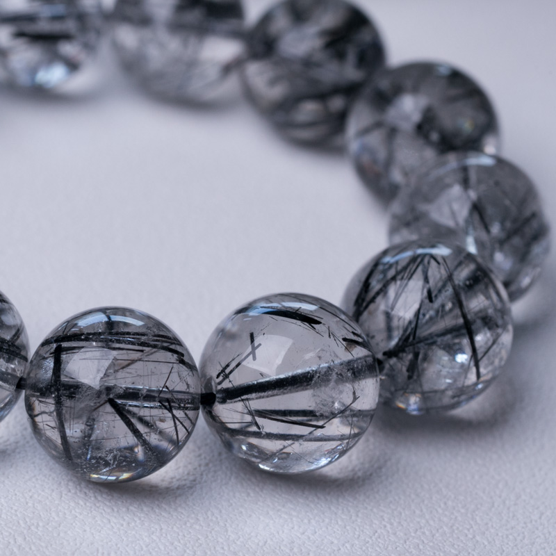 发晶单圈手串-红掌柜