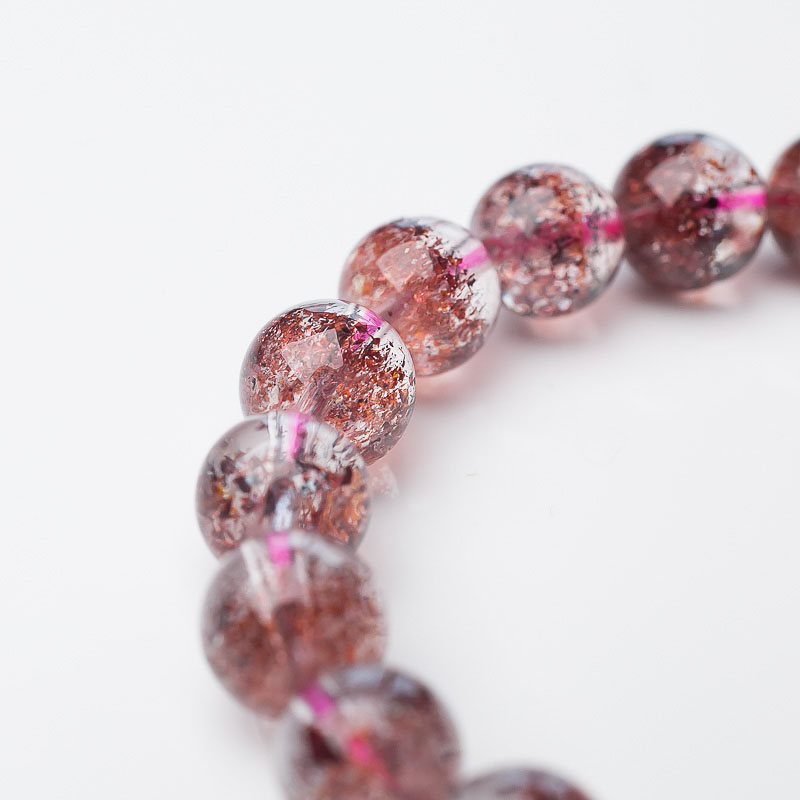 金草莓晶手串-红掌柜