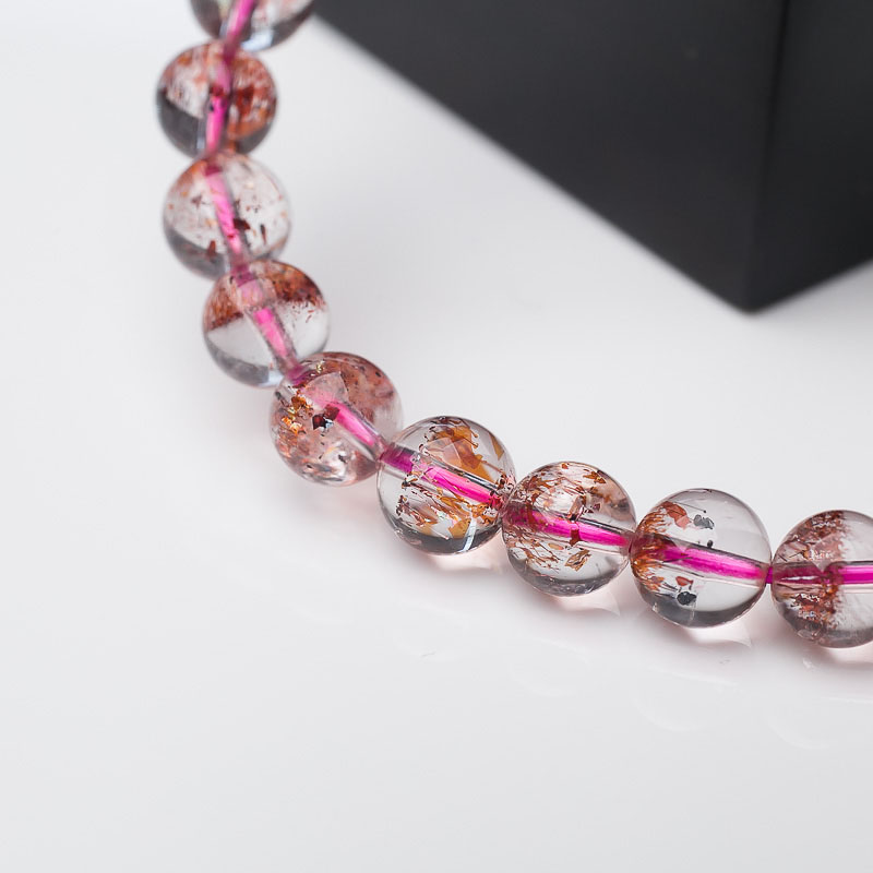 金草莓晶手串-红掌柜