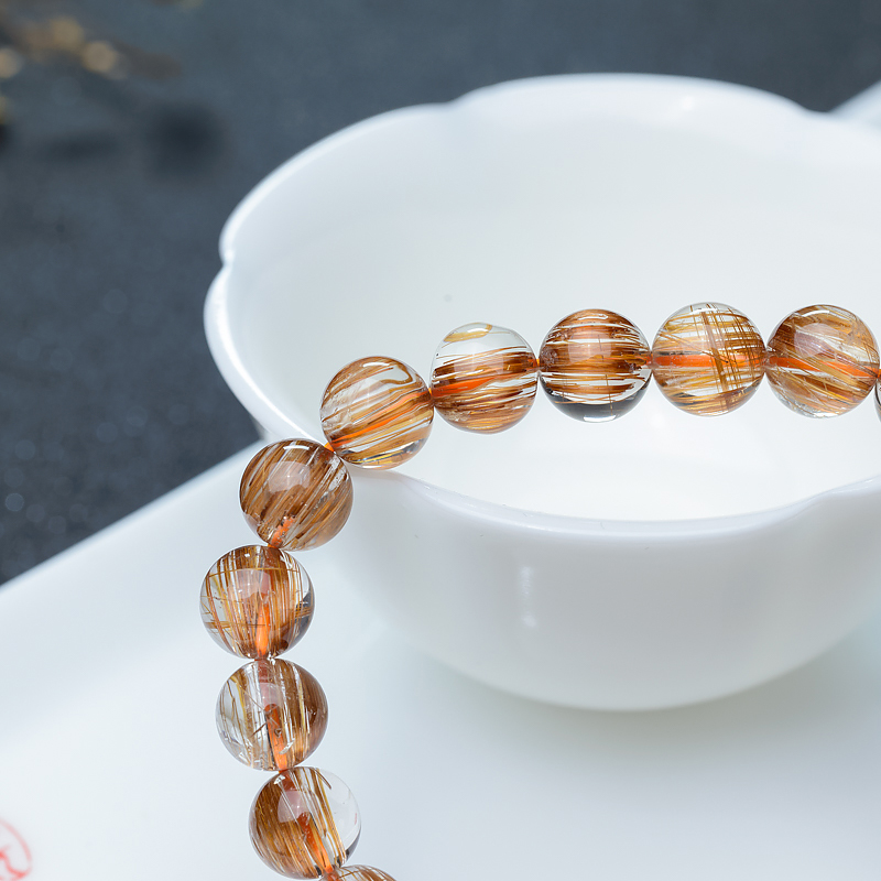 铜发晶手串-红掌柜