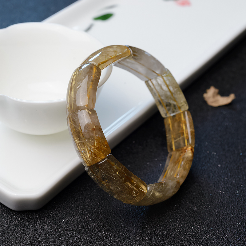 金发晶手串-红掌柜