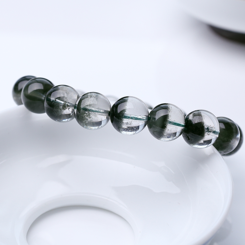 赞比亚绿幽灵手串-红掌柜