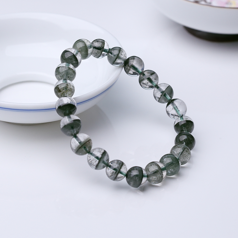 赞比亚绿幽灵单圈手串-红掌柜